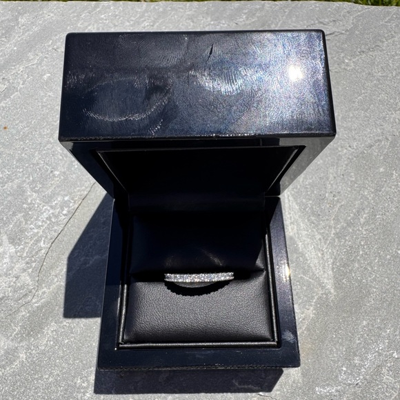 Kay Jewelers Jewelry - Genuine ✅ 14k WG 1.40 ctw Full French Pave Diamond Eternity Ring Size 9✨